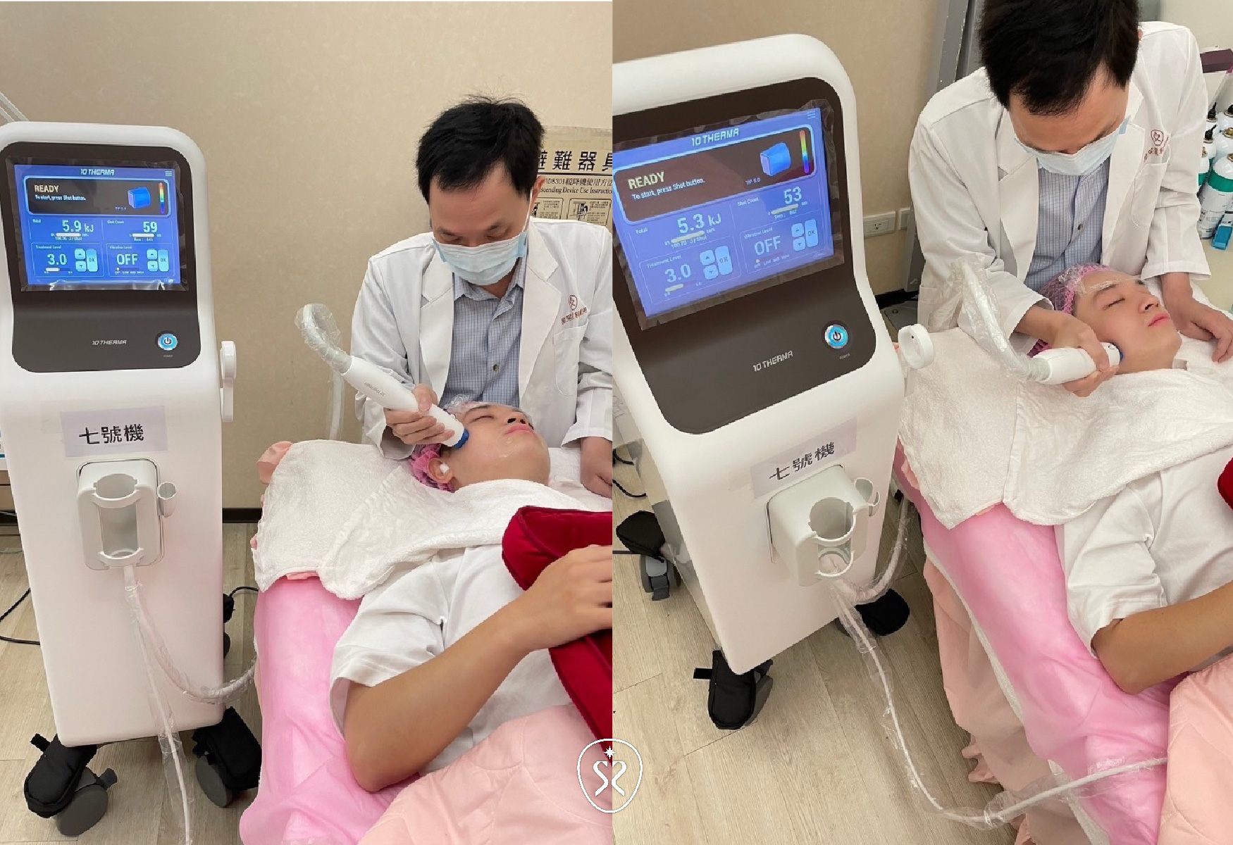 台南星和診所的周顥洋醫師非常細心技術很好，對美感也很好